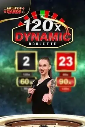 Table Dynamic Roulette 120x de Pragmatic Live